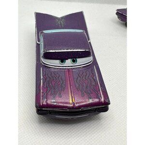 4” Purple Lightning Flames Ramone Disney Pixar Cars diecast Chevrolet impala Vtg
